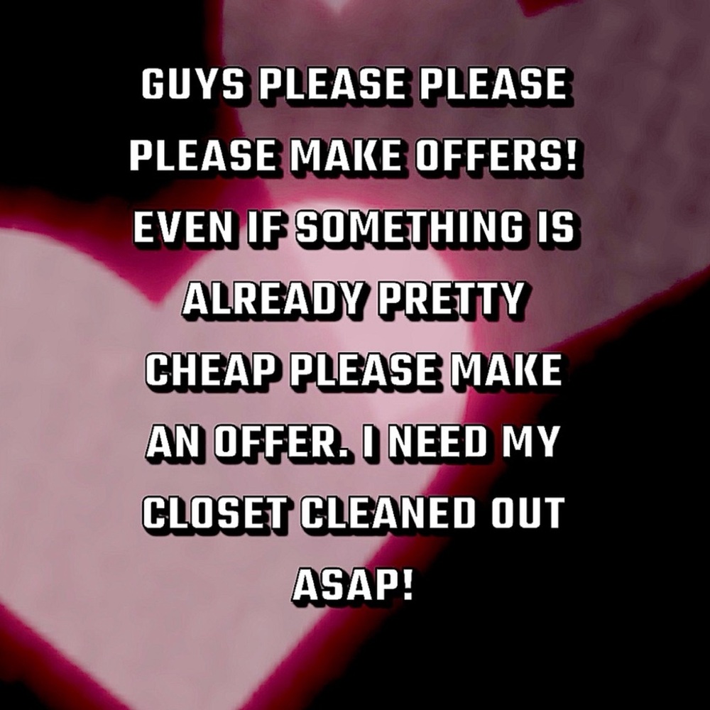 Please make offers💖